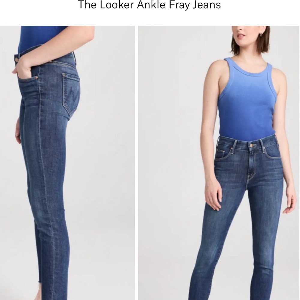 The looker ankle fray like new size 27